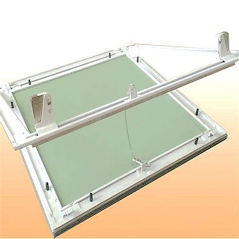 Plastic access panel for drywall ceiling reinforced plumbing wall access door removable hinged in white. China Hinged Type Galvanized Inspection Ceiling Access ...