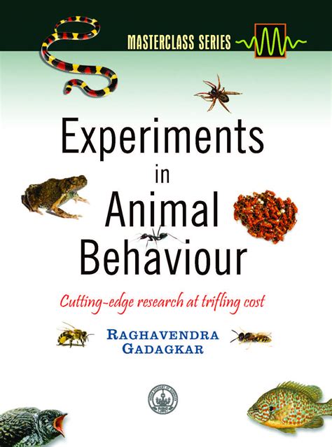 Experiments In Animal Behaviour E Books Publications Indian