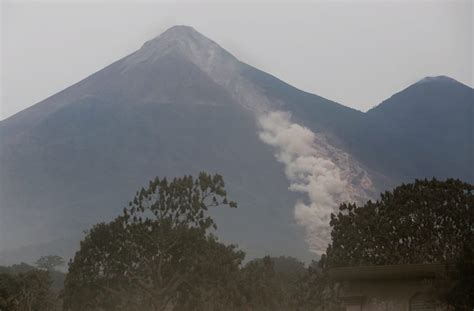 Rescue Workers Struggle As Fire Volcano Spews Hot Mud Flow