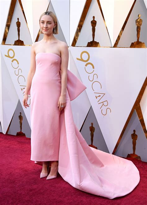 Saoirse Ronan Oscars 2018 Red Carpet Celebmafia