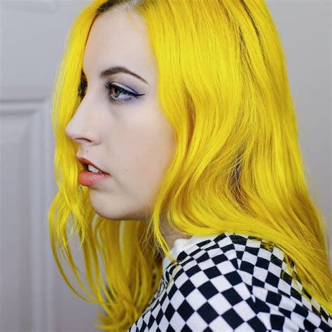 Arctic Fox Yellow Hair Dye In Cosmic Sunshine Yellow Hair Dye Yellow