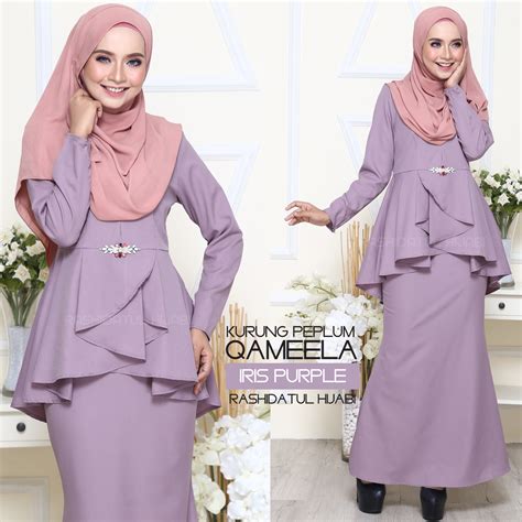 Kain peplum amarylis diberi nadas baru dengan gabungan net yang sedang. Baju Raya Terkini 2017 - Moon Couture - Pengedar Shaklee ...