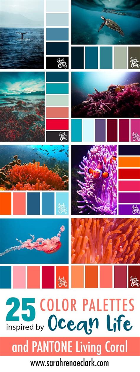 Explore The Beautiful Colors Of The Ocean With These 25 Color Palettes