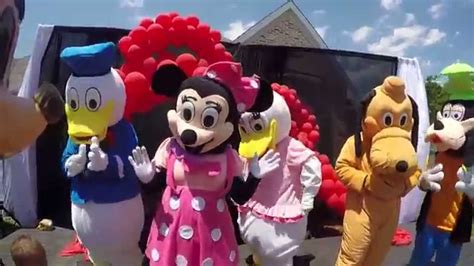 Mickey Minnie Goofy Pluto Donald Daisy Live In Concert Youtube