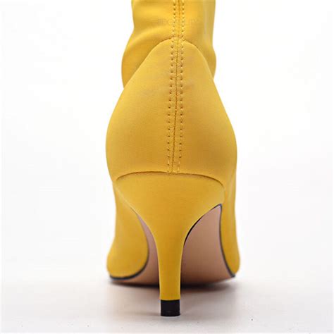 Kita Yellow Boots Shop Womens Ankle Boots Online Edgability