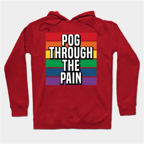 Tommyinnit Hoodies Pog Through The Pain Hoodie Tp2409 Tommyinnit Store