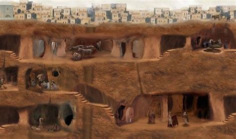 Yeralti Sehri Derin Kuyu Google Da Ara Ancient Underground City