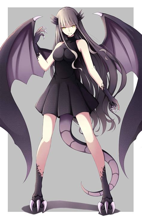 Demon Girl Anime Demon Girl Monster Girl Anime Original