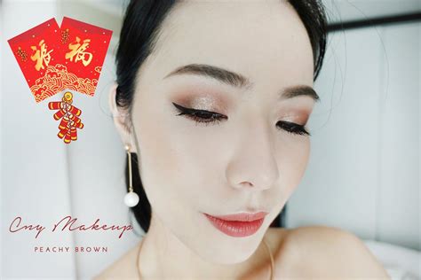 my chinese new year festive makeup look festival makeup chinese new year makeup looks newyear