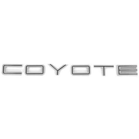 Autobadges Mustang Coyote Rear Deck Lid Emblem 11 23 Cel111750