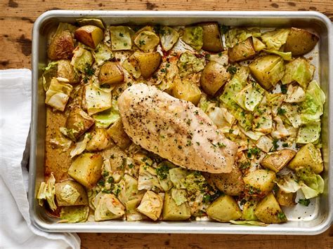 7 Healthy Sheet Pan Dinners From 1 Grocery List Self