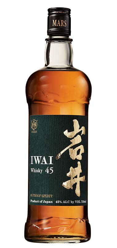 Mars Iwai 45 - Whisky Advocate | Whisky, Japanese whisky, Whiskey bottle