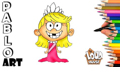 How To Draw Lola Loud From The Loud House Step By Ste