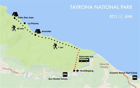 Tayrona National Park Map