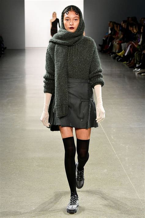10 nyfw trends that are already burning up fine knit sweater knitted sweaters sweater dress