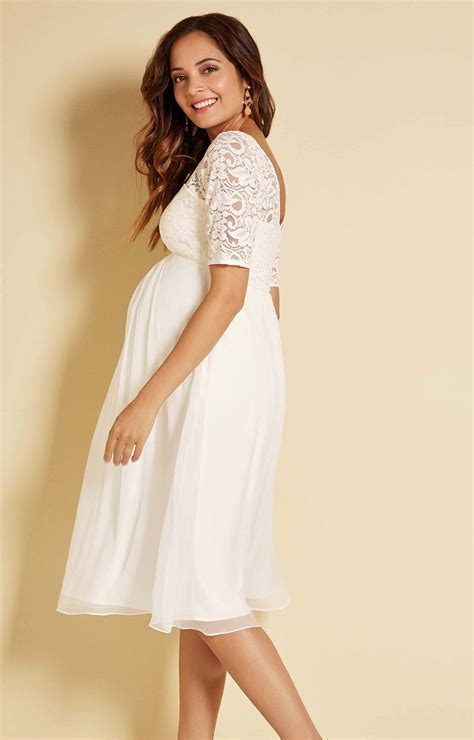 Alaska Maternity Silk Chiffon Wedding Dress Ivory Maternity Wedding Dresses Evening Wear And