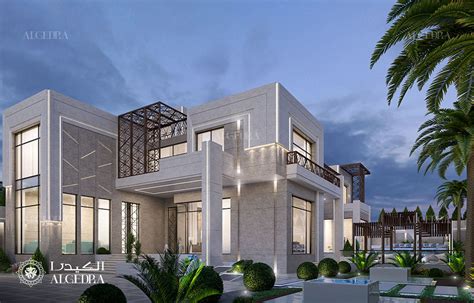 Modern Villa Exterior Design In Oman By Algedra Design Architizer