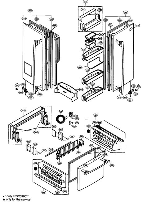 We provide you this proper as well as easy exaggeration to acquire those all. Lg French Door Refrigerator Parts Diagram | Reviewmotors.co