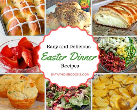 Discover recipes for entrees, sides, bread, and desserts to include in your easter is filled with tradition and the dinner table is no exception. Everything you need for an amazing and easy Easter Dinner! - Eat at Home