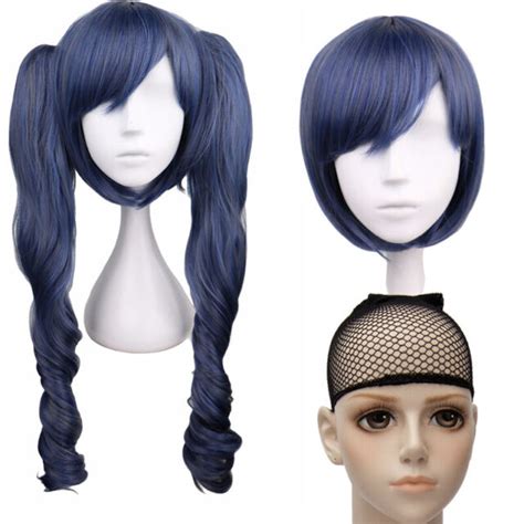 Black Butler Ciel Phantomhive Party Cosplay Women Full Wig With 2
