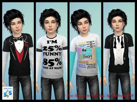 Cute Sweatshirts And T Shirts At Amberlyn Designs Sims 4 Updates