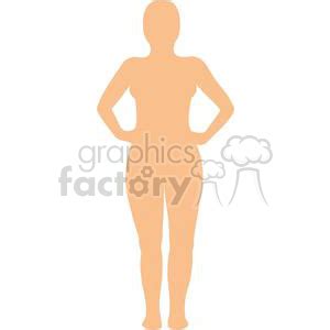 Female Naked Body Clipart At Graphics Factory