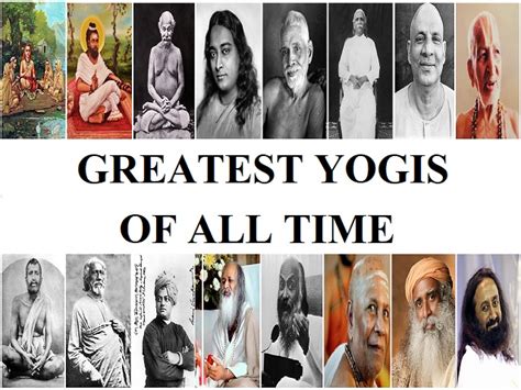 List Of Greatest Yogis Of All Time