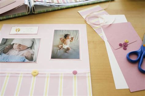 Creating A Babys First Year Scrapbook
