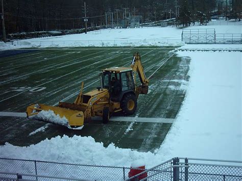 Hilltop Snow Removal - Local University - Hilltop Landscaping