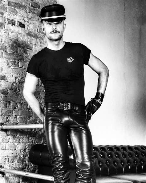 Mens Leather Pants Tight Leather Pants Leather Gear Leather Outfit