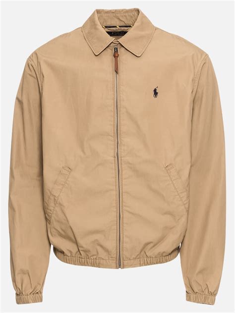 Polo Ralph Lauren Tussenjas Bayport Wb Cotton Jacket In Beige About You