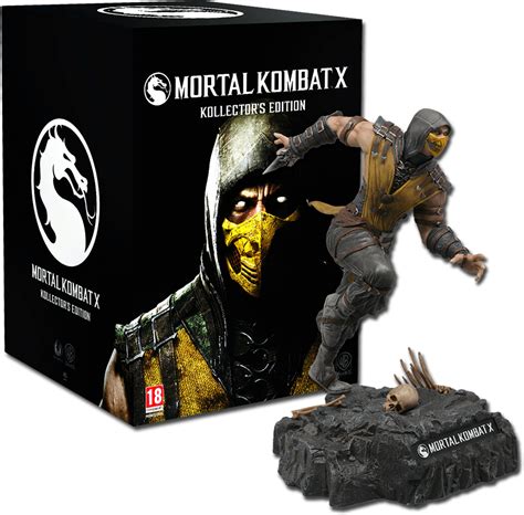 Collectables Mortal Kombat X Scorpion Figure From The Kollectors