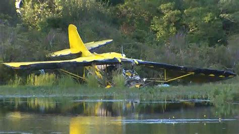 Small Plane Crashes Near Hanson Airport 2 Brothers Injured Cbs Boston