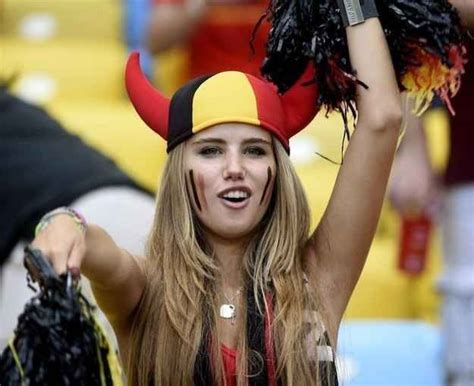 A 17 Year Old Belgian World Cup Fan Won A Modelling Contract After Her Crowd Pic Went Viral