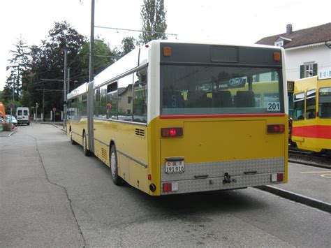 Tramersatz der BLT Linie 10 Ettingen-Rodersdorf: Im Bild ...