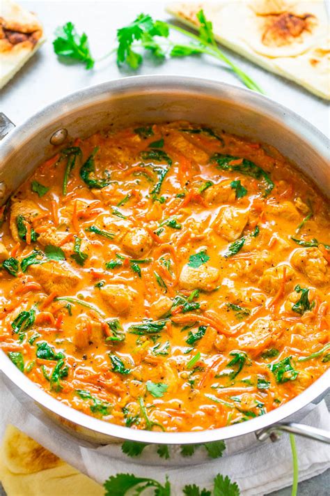 Get coconut curry thai chicken recipe from food network you can also find 1000s of food network's best recipes from top chefs, shows and experts. Thai Chicken Coconut Curry (Red Curry Recipe) - Averie Cooks