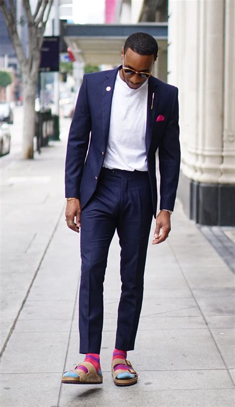 Ootd Birkenstock Sandals With A Suit Norris Danta Ford