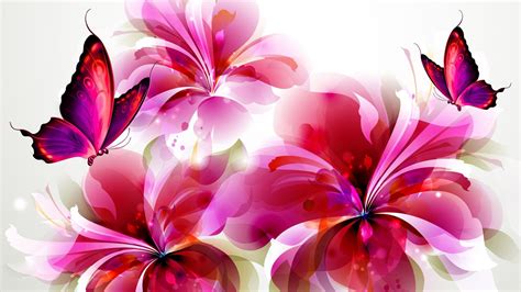 Pink And Purple Butterfly Wallpaper 65 Images