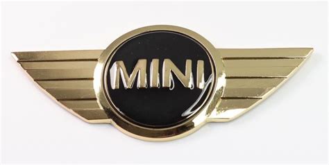 Mini Cooper Mini One Badge Logo Front Bonnet Metall Stick Auf Etsyde