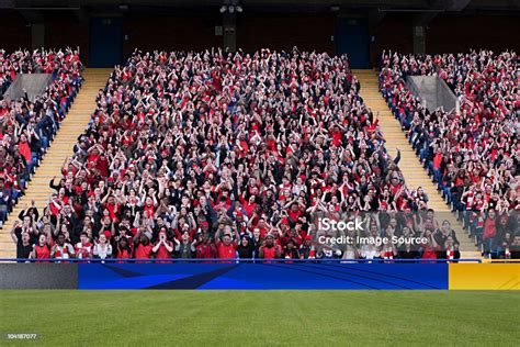 Football Crowd In Stadium Stock Photo Download Image Now Istock