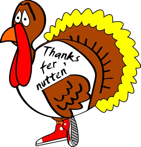 Funny Turkey Clip Art Clipart Best