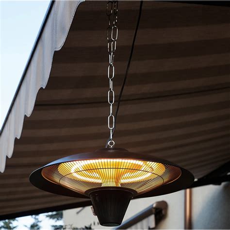 Electric heaters work best in situations when there is no need to address venting and gas fumes issues. Belfry Heating Kaba Ceiling Mounted Electric Patio Heater ...