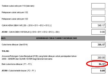 Income tax, corporate tax, property tax, consumption tax and vehicle tax are the main types, and everyone working in malaysia is required to pay income tax, and all types of incomes are taxable if an expatriate submits an incorrect tax return in which they omit or understate their income, the irb. Calculate Your Income Tax For the Year of Assessment 2009 ...