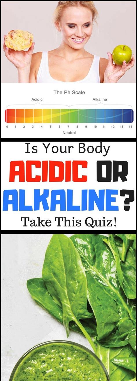 Is Your Body Acidic Or Alkaline Take This Quiz Way To Steal Healthy Alkalize Your Body