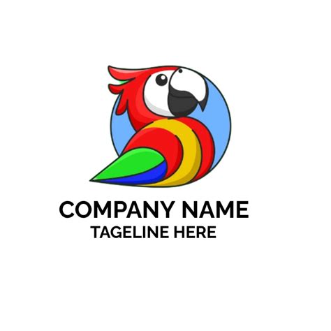 Parrot Logo Template Postermywall