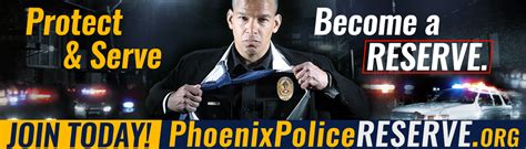 Recruitment Calendar Phoenix Police Department Reserve Division