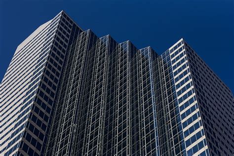 Hd Wallpaper Low Angle Photo Of Curtain Wall Building At Daytime