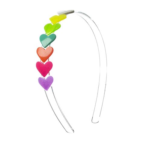Hearts Headband Neon Kids Girl Accessories Hair Accessories Maisonette