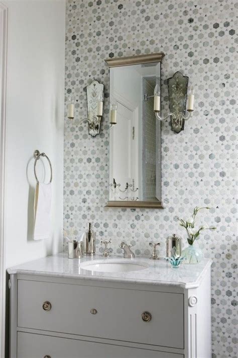Don't settle for a dull bathroom floor. 35 grey mosaic bathroom tiles ideas and pictures