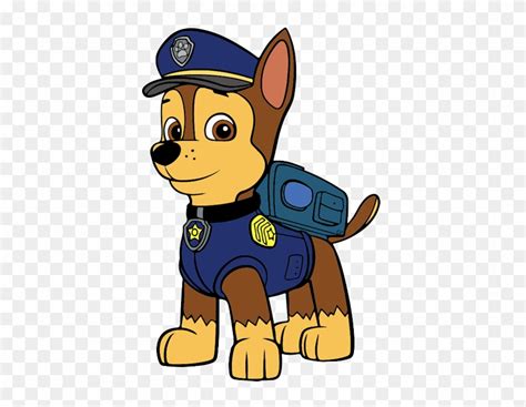 Clipped By Cartoon Clipart Chase Paw Patrol Cartoon Free